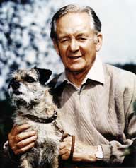 James Herriot and his dog