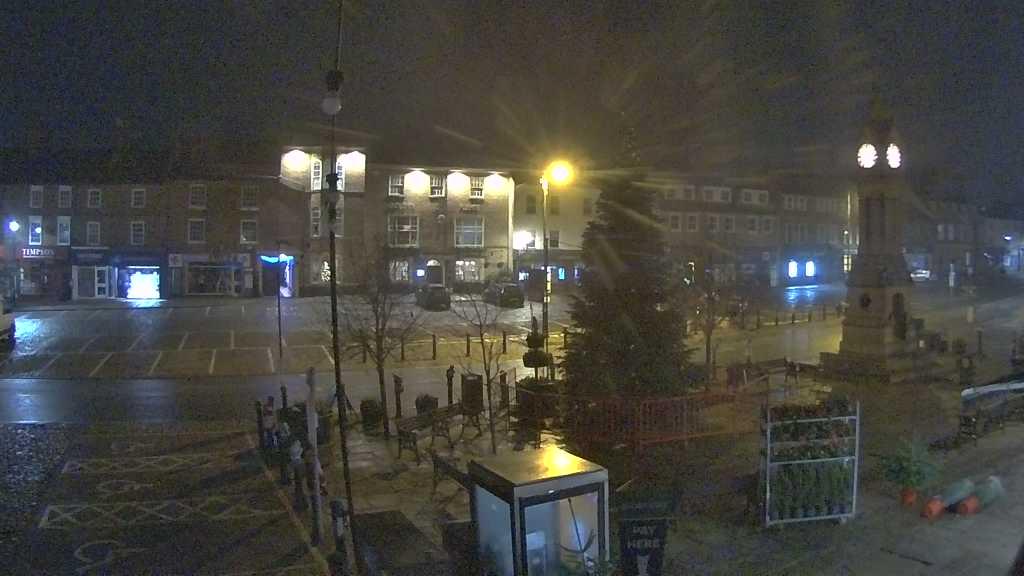 Thirsk webcam overlooking the Market Place