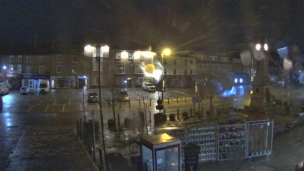 Thirsk webcam overlooking the Market Place
