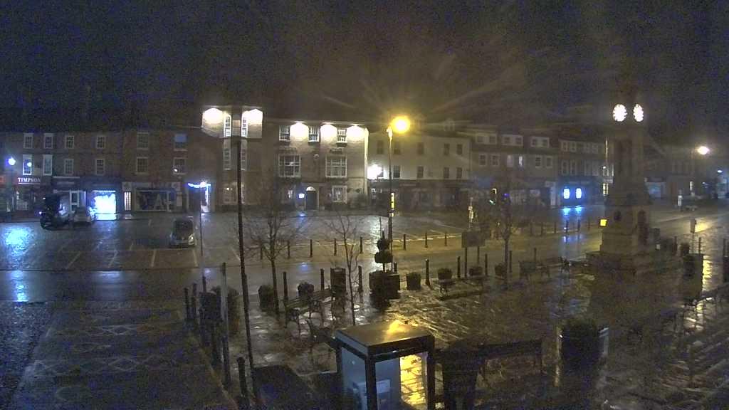 Thirsk webcam overlooking the Market Place
