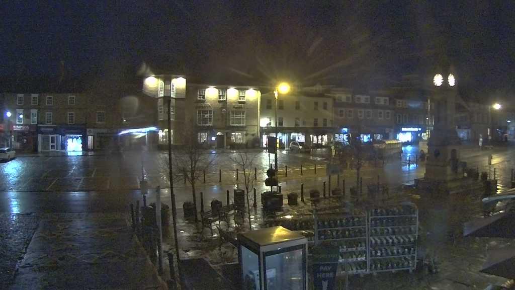 Thirsk webcam overlooking the Market Place