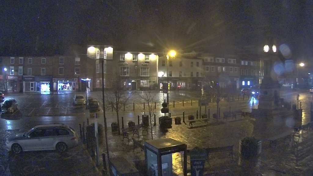 Thirsk webcam overlooking the Market Place