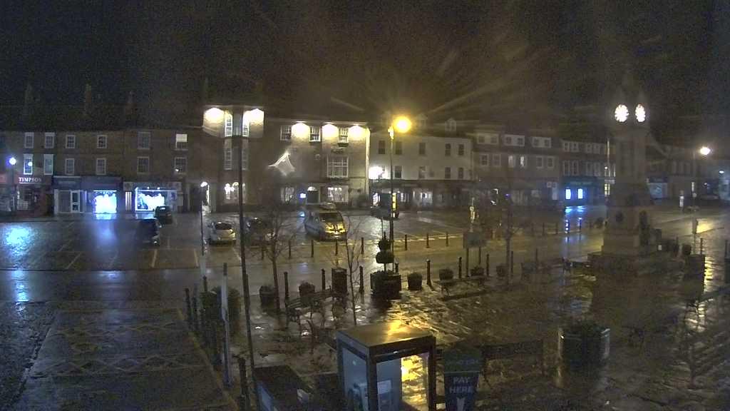 Thirsk webcam overlooking the Market Place