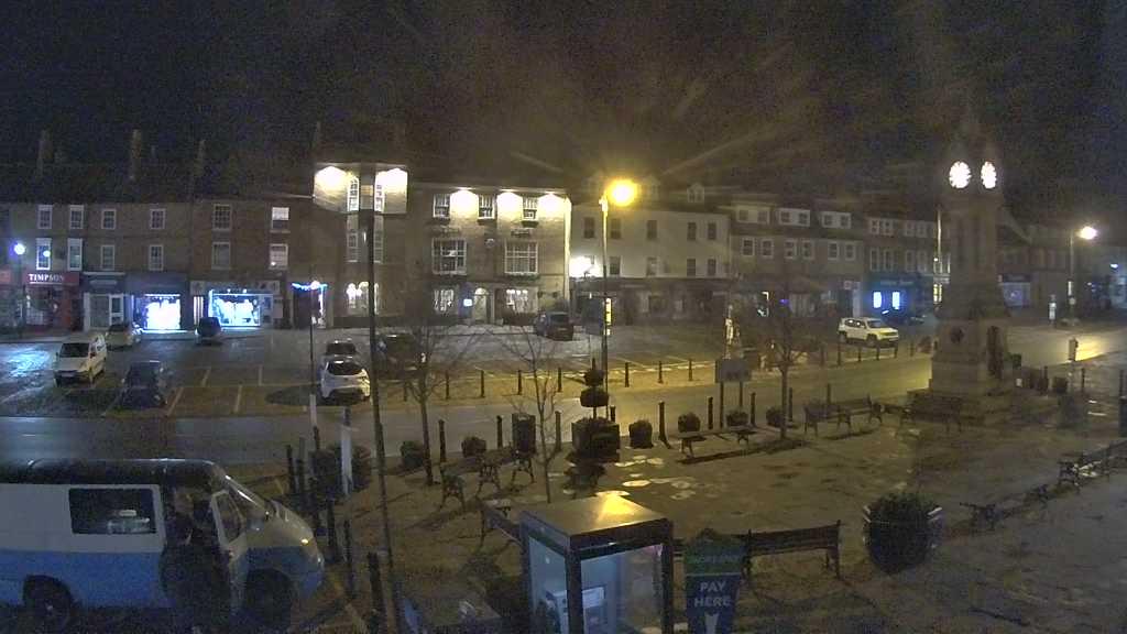 Thirsk webcam overlooking the Market Place