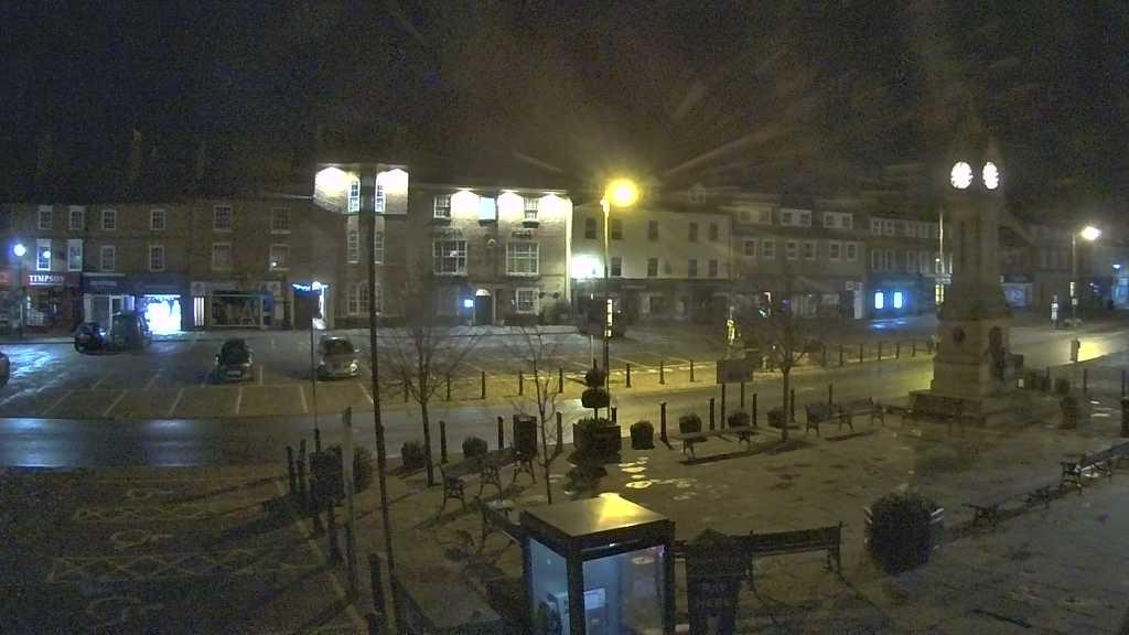 Thirsk webcam overlooking the Market Place