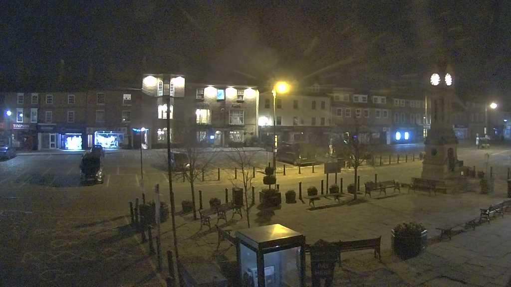 Thirsk webcam overlooking the Market Place