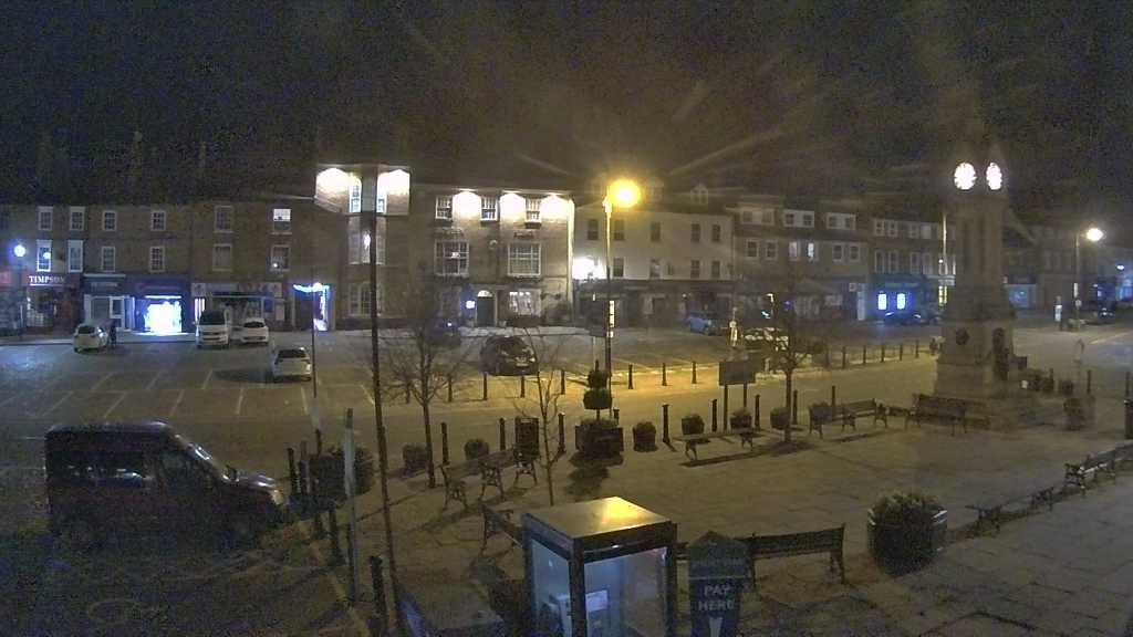 Thirsk webcam overlooking the Market Place