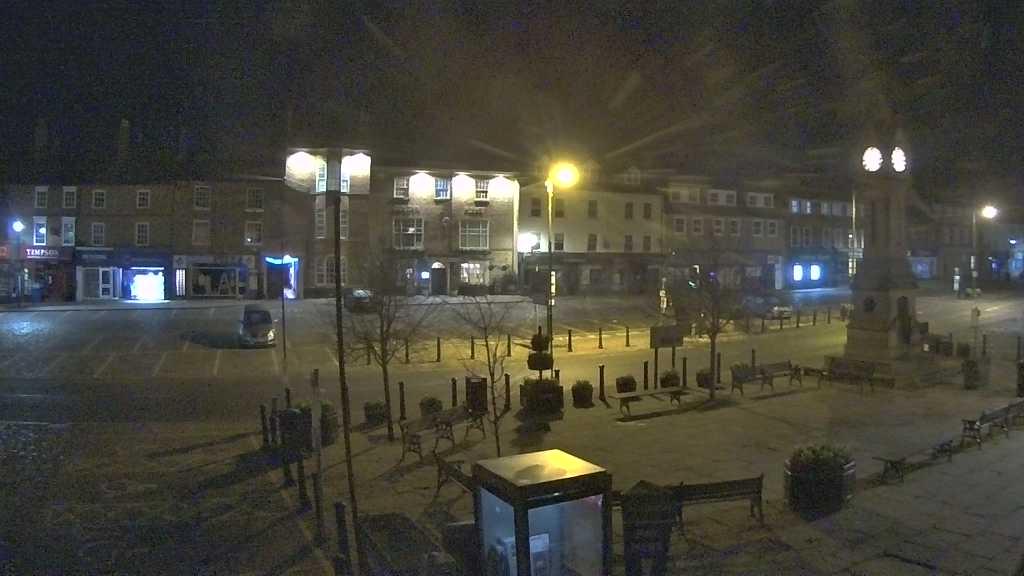 Thirsk webcam overlooking the Market Place