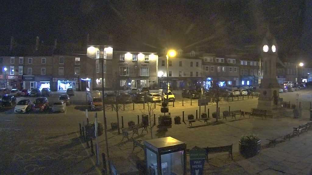 Thirsk webcam overlooking the Market Place
