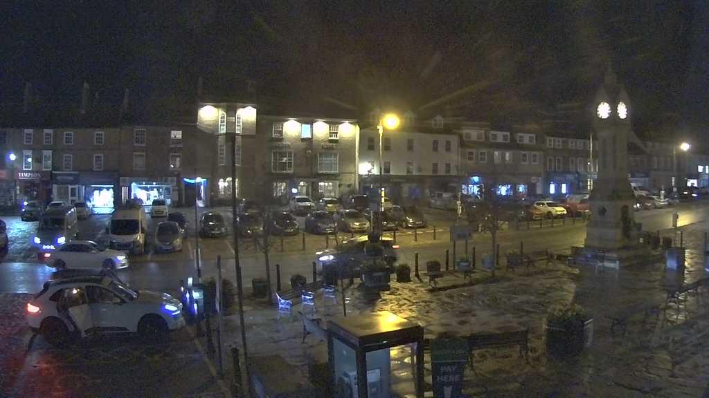 Thirsk webcam overlooking the Market Place