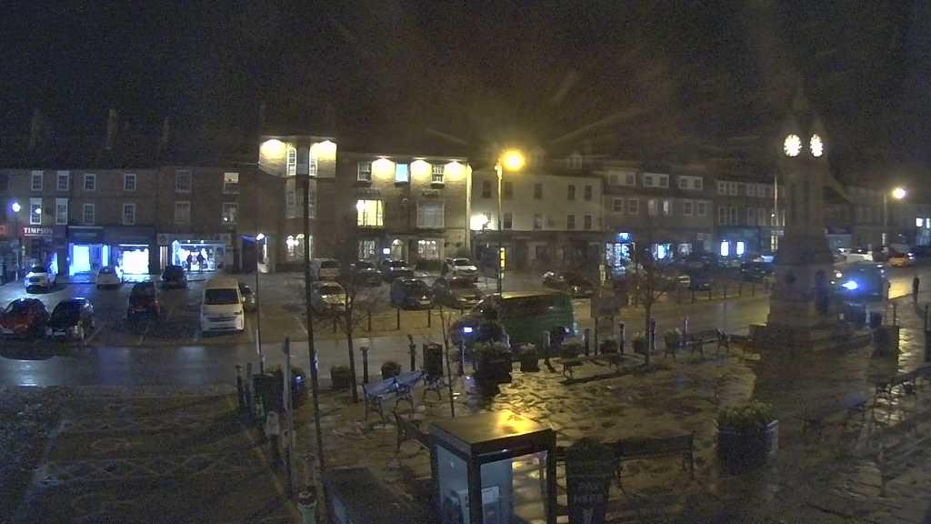 Thirsk webcam overlooking the Market Place