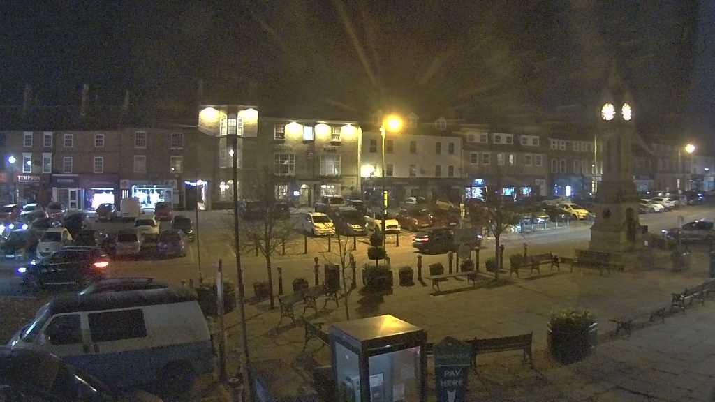 Thirsk webcam overlooking the Market Place