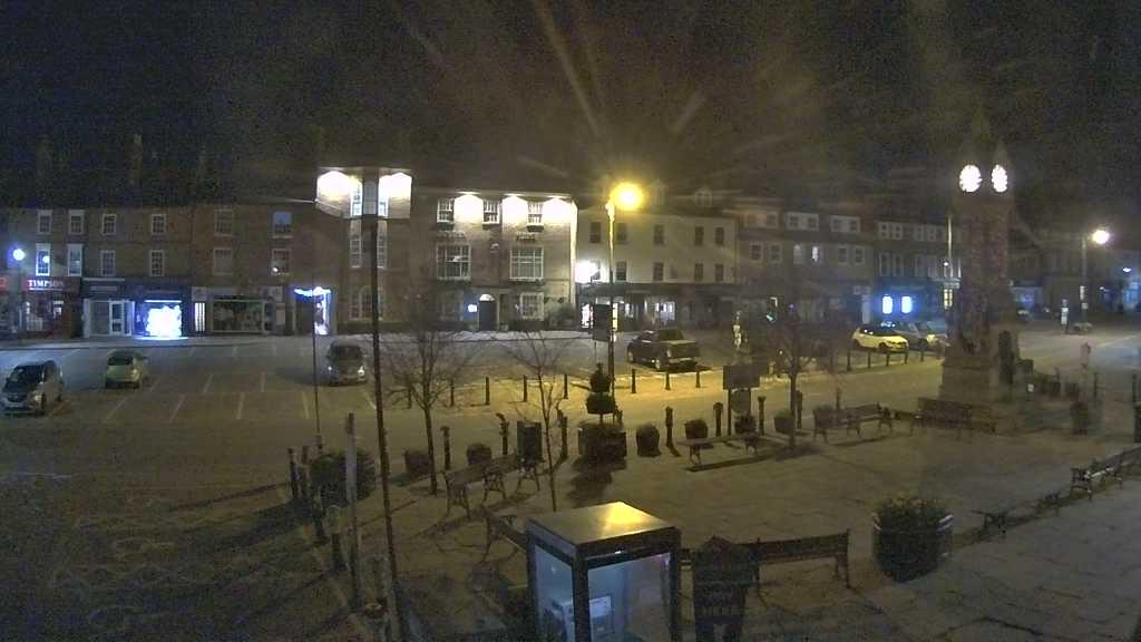 Thirsk webcam overlooking the Market Place