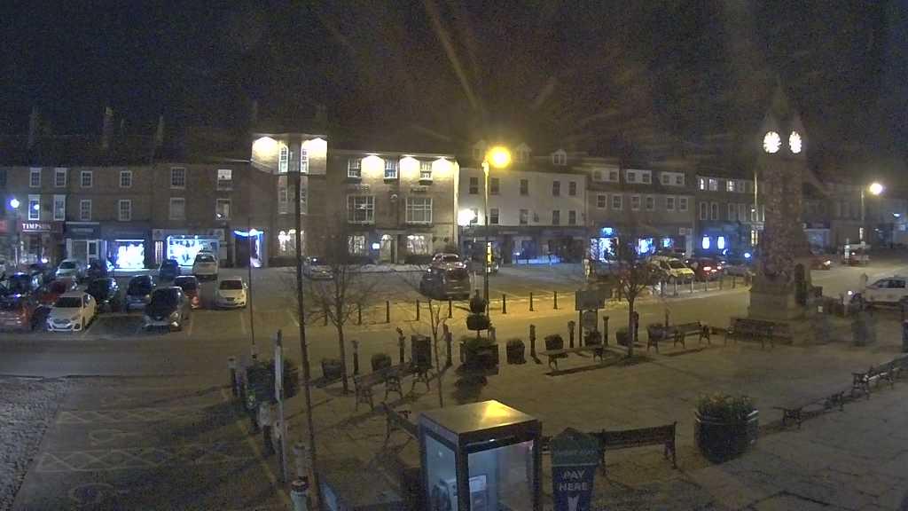 Thirsk webcam overlooking the Market Place