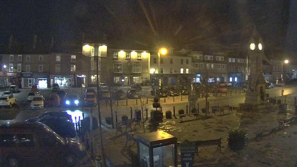 Thirsk webcam overlooking the Market Place
