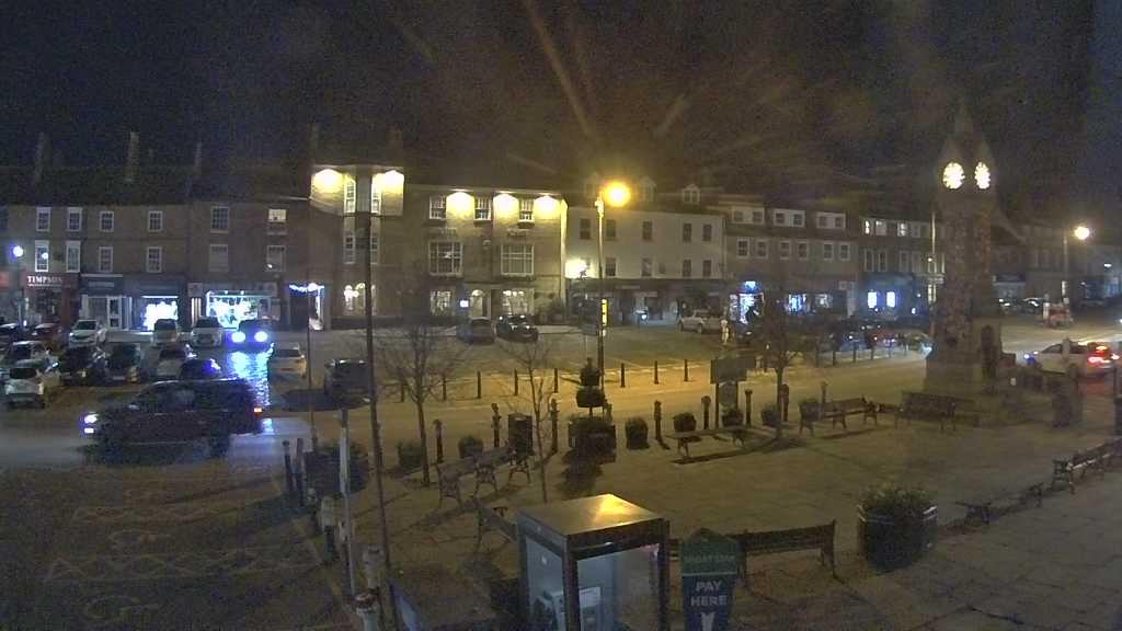 Thirsk webcam overlooking the Market Place