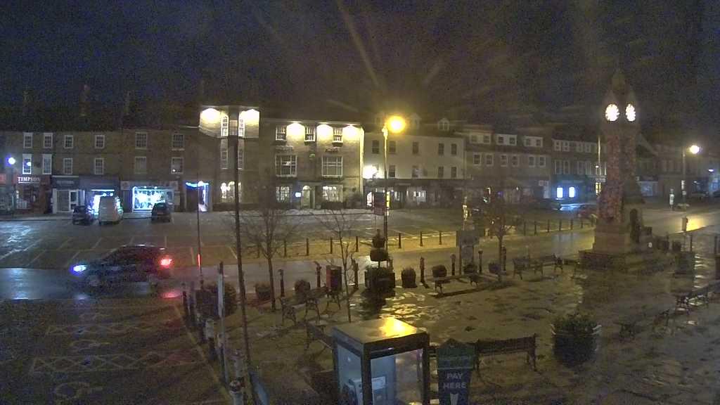 Thirsk webcam overlooking the Market Place