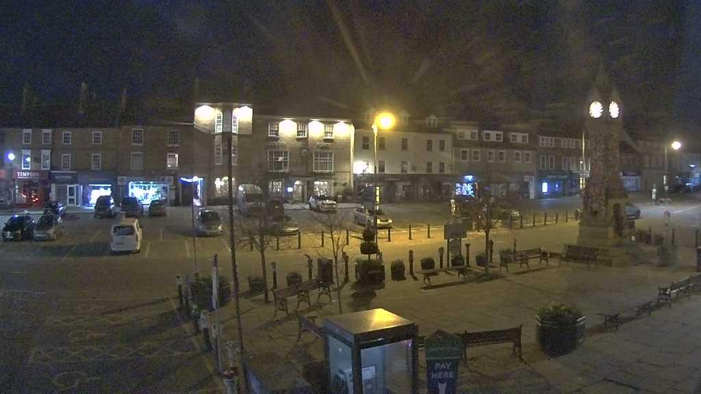 Thirsk webcam overlooking the Market Place