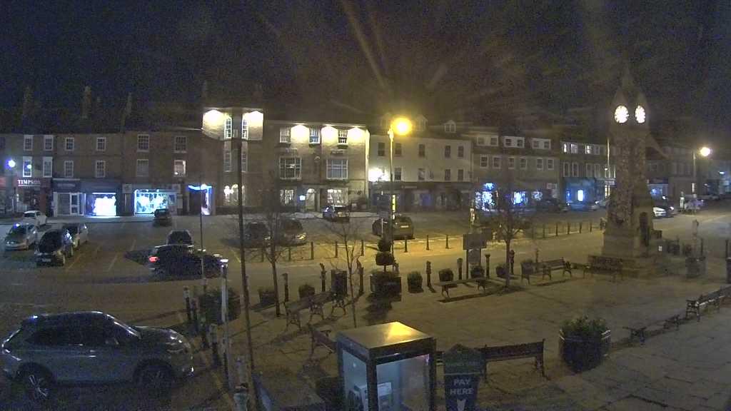 Thirsk webcam overlooking the Market Place