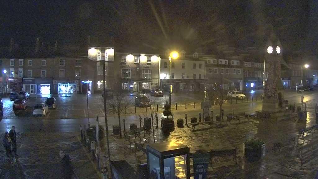 Thirsk webcam overlooking the Market Place