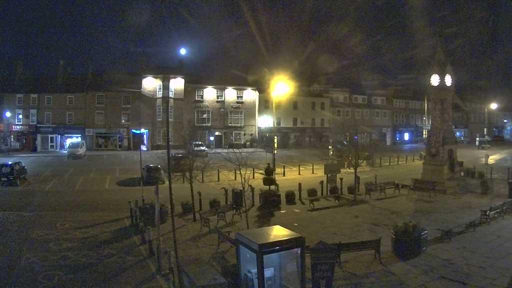 Thirsk webcam overlooking the Market Place