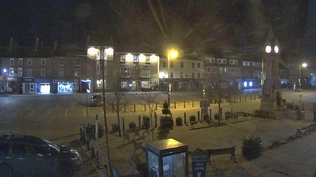 Thirsk webcam overlooking the Market Place
