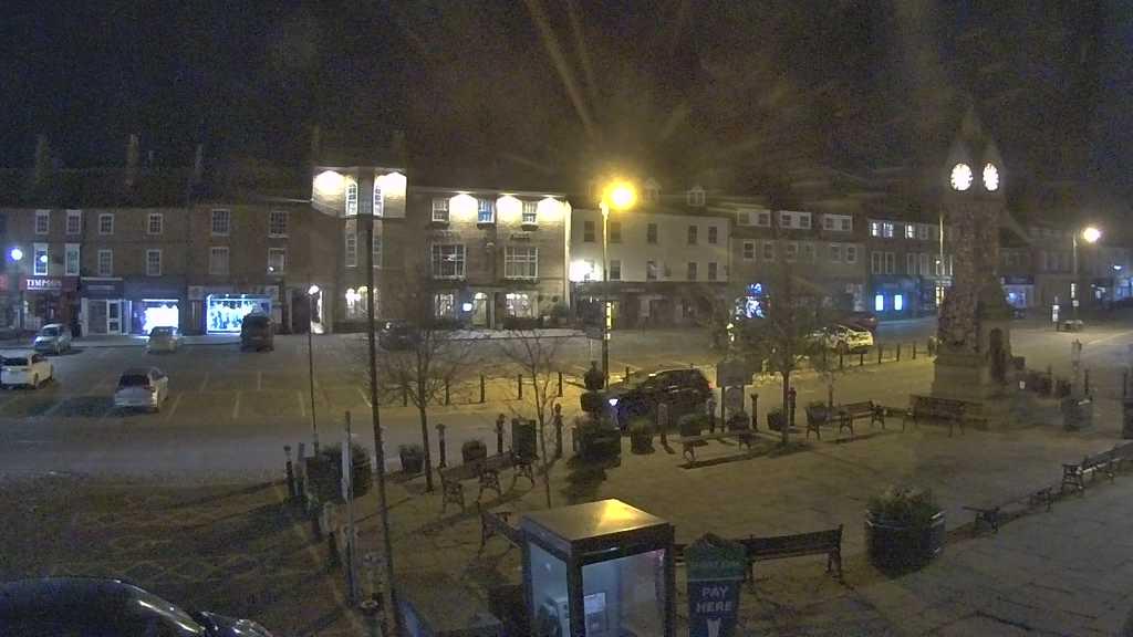 Thirsk webcam overlooking the Market Place
