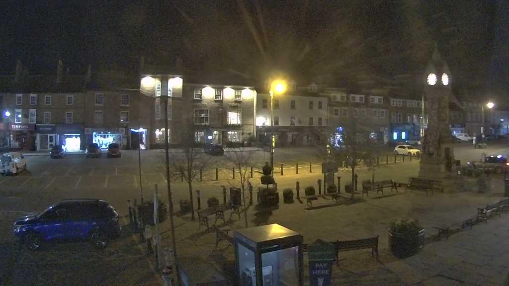 Thirsk webcam overlooking the Market Place