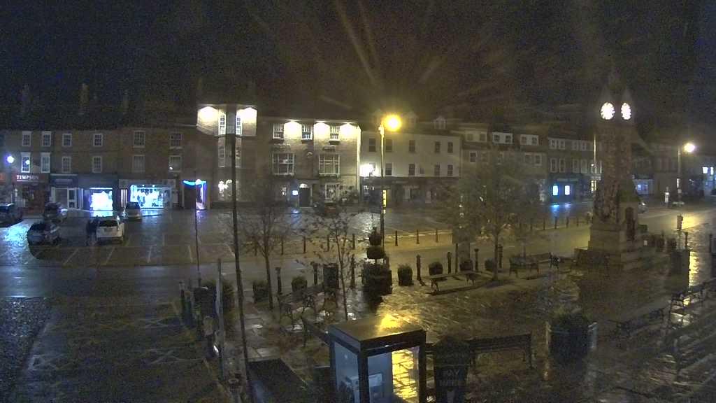 Thirsk webcam overlooking the Market Place