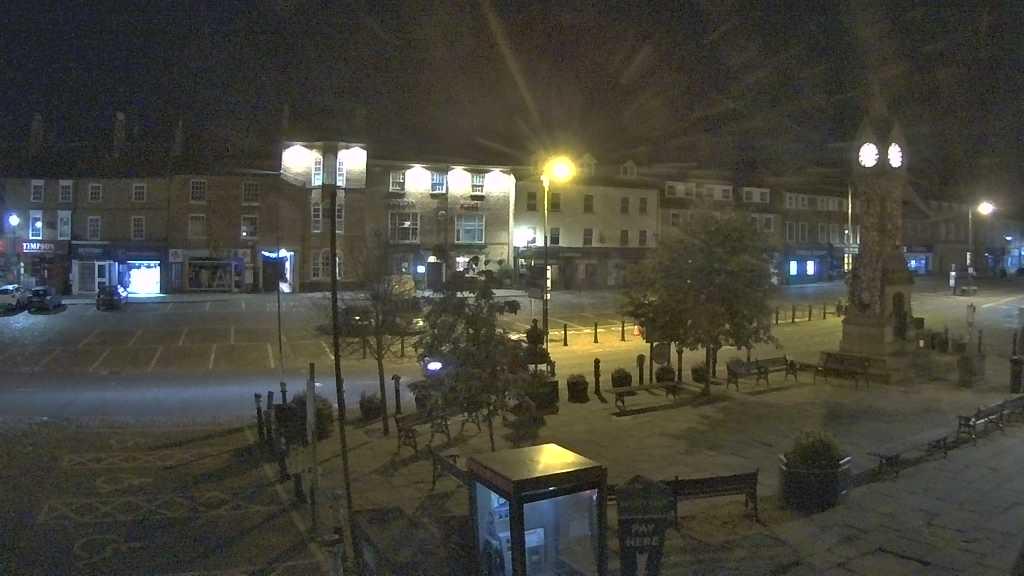 Thirsk webcam overlooking the Market Place