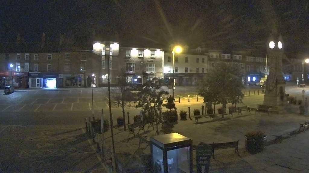 Thirsk webcam overlooking the Market Place